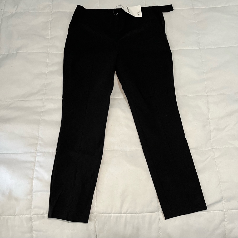 ASOS Petite Black Slim Capris